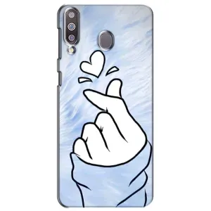 Чехлы (Знак сердечка) на Samsung Galaxy M30 (M305) (Сердечка знак)