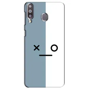 Чехол с рисунком «Серо-белый» для Samsung Galaxy M30 (M305)