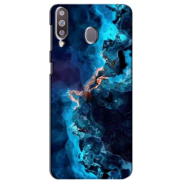 Чехол с рисунком «Синий мрамор» для Samsung Galaxy M30 (M305) Чехол с рисунком «Синий мрамор» для Samsung Galaxy M30 (M305)