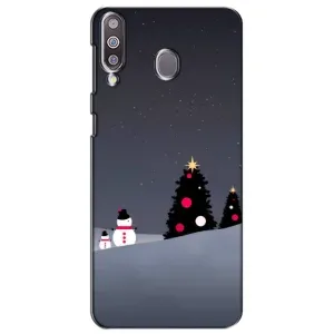 Чехлы на Новый Год Samsung Galaxy M30 (M305) (Снеговички)