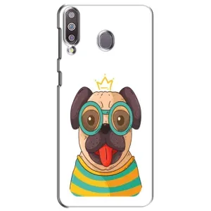 Бампер для Samsung Galaxy M30 (M305) с картинкой "Песики" (Собака Король)