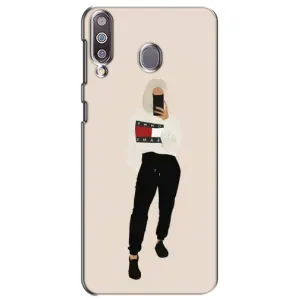Силиконовый Чехол на Samsung Galaxy M30 (M305) с картинкой Стильных Девушек (Стильная)