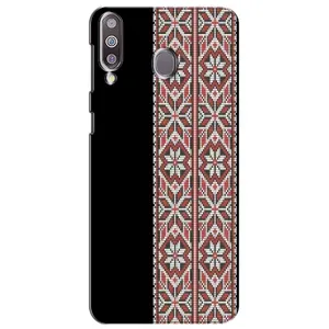 Силиконовый Чехол на Samsung Galaxy M30 (M305) с картинкой Вышиванки (Стильная вишиванка)
