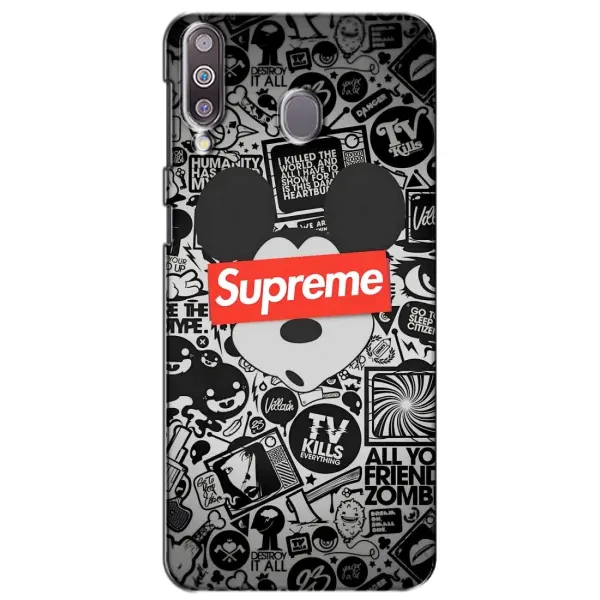 Чехол с рисунком «Supreme Маус» для Samsung Galaxy M30 (M305) Чехол с рисунком «Supreme Маус» для Samsung Galaxy M30 (M305)