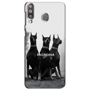 Чехол ДОБЕРМАН для Samsung Galaxy M30 (M305) (Три добермана)