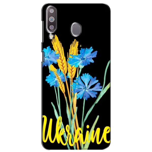 Чехол с рисунком «Ukraine в цветочках» для Samsung Galaxy M30 (M305) Чехол с рисунком «Ukraine в цветочках» для Samsung Galaxy M30 (M305)