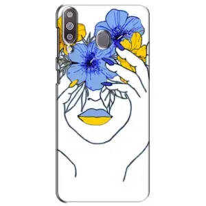 Чохол на Samsung Galaxy M30 (M305) (Український дизайн) (Українка на всю голову)