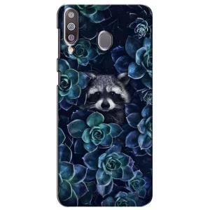 Силиконовый Чехол с Енотами на Samsung Galaxy M30 (M305) (В цветах)