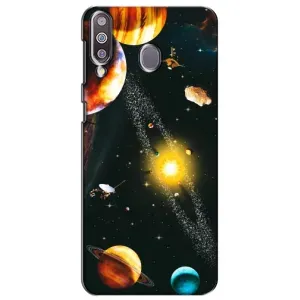 Чехол (ТПУ) с планетами на Samsung Galaxy M30 (M305) (Вид с космоса)