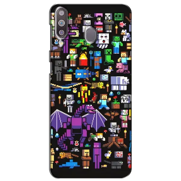 Чехол с рисунком «Все персонажи» для Samsung Galaxy M30 (M305)
