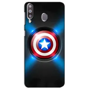 Чехол с Щитом Капитана Америки на Samsung Galaxy M30 (M305) (Яркий Щит Капитана)