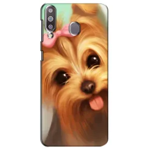Чехол (ТПУ) Милые собачки для Samsung Galaxy M30 (M305) (Йоршенский терьер)