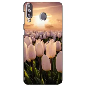 Чехол с рисунком «Закат с цветами» для Samsung Galaxy M30 (M305)