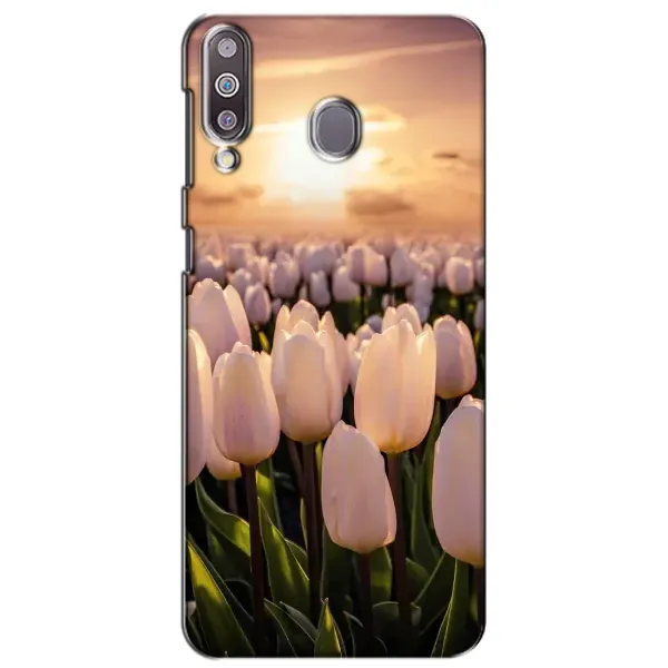Чехол с рисунком «Закат с цветами» для Samsung Galaxy M30 (M305) Чехол с рисунком «Закат с цветами» для Samsung Galaxy M30 (M305)