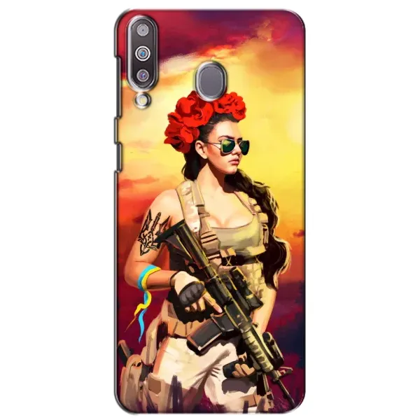 Чехол с рисунком «Женщина солдат» для Samsung Galaxy M30 (M305) Чехол с рисунком «Женщина солдат» для Samsung Galaxy M30 (M305)