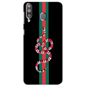 Чехлы Бренд GUCCI для Samsung Galaxy M30 (M305) (Змей Гуччи)