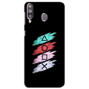 Чехол с рисунком «Значки Sony» для Samsung Galaxy M30 (M305)