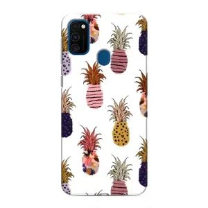 Чохол з зображенням смачної їжі для Samsung Galaxy M30s (M307) (Ананаси)