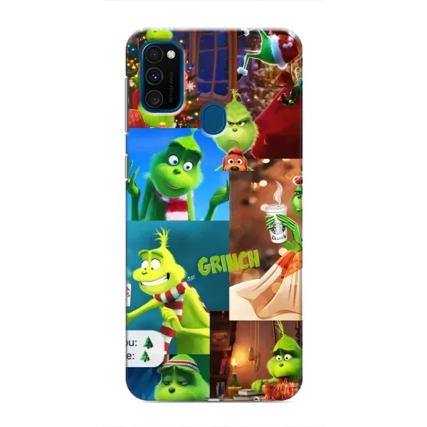 Чехол с рисунком «Арт Гринч» для Samsung Galaxy M30s (M307) Чехол с рисунком «Арт Гринч» для Samsung Galaxy M30s (M307)