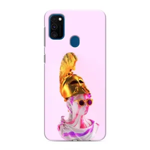 Чехол с Прикольным принтом на Samsung Galaxy M30s (M307) (АРТ Статуя)