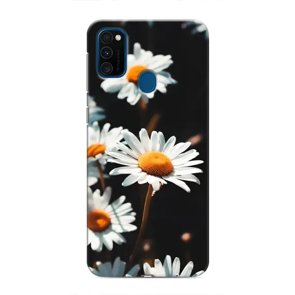Чехол с рисунком «Белые ромашки» для Samsung Galaxy M30s (M307) Чехол с рисунком «Белые ромашки» для Samsung Galaxy M30s (M307)