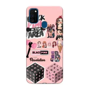 Чохли з картинкою для Samsung Galaxy M30s (M307) (BLACK PINK колаж)