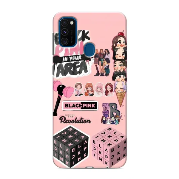 Чехол с рисунком «BLACK PINK коллаж» для Samsung Galaxy M30s (M307) Чехол с рисунком «BLACK PINK коллаж» для Samsung Galaxy M30s (M307)