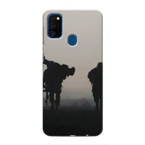 Чохли на військову тематику для Samsung Galaxy M30s (M307) (Бій солдат)