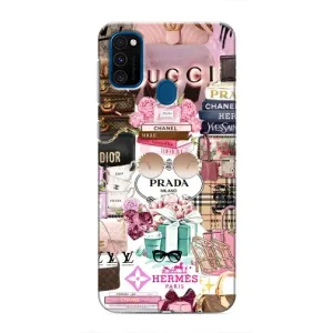 Чохол (Dior, Prada, YSL, Chanel) для Samsung Galaxy M30s (M307) (Брендb)