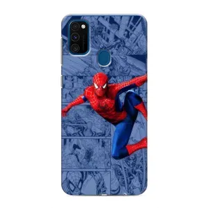 Силиконовый Чехол для Samsung Galaxy M30s (M307) (Человек Паук)