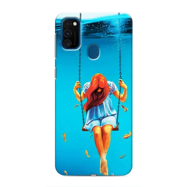 Чохол з малюнком «Дівчина на гойдалці» для Samsung Galaxy M30s (M307) Чохол з малюнком «Дівчина на гойдалці» для Samsung Galaxy M30s (M307)