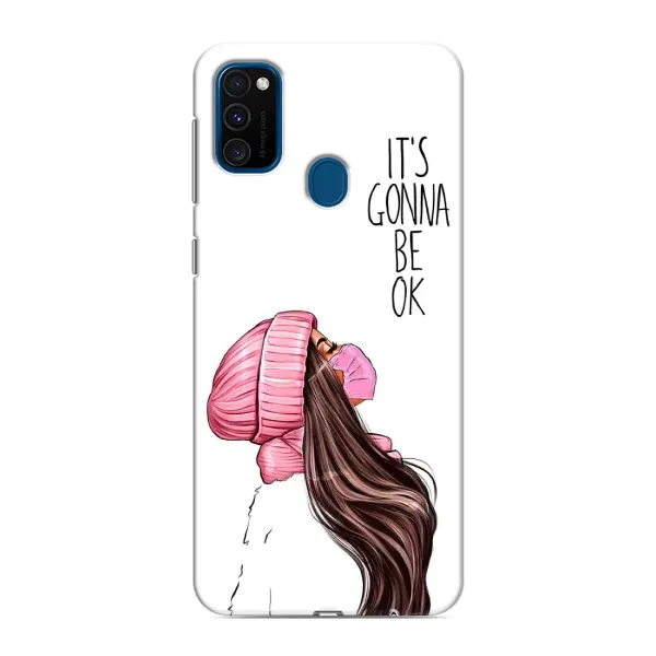 Чохол з малюнком «Дівчина в масці» для Samsung Galaxy M30s (M307) Чохол з малюнком «Дівчина в масці» для Samsung Galaxy M30s (M307)