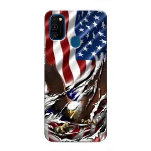 Чехол Флаг USA для Samsung Galaxy M30s (M307) (Флаг USA)