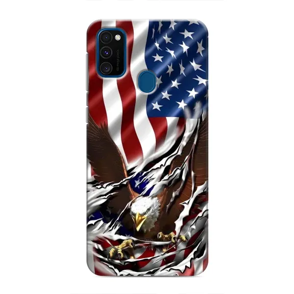 Чехол с рисунком «Флаг USA» для Samsung Galaxy M30s (M307) Чехол с рисунком «Флаг USA» для Samsung Galaxy M30s (M307)