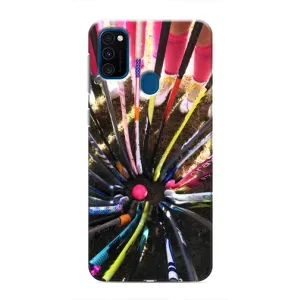 Чехлы с принтом Спортивная тематика для Samsung Galaxy M30s (M307) (Флорбол)