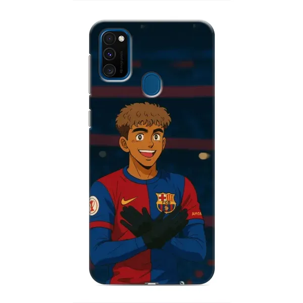 Чехол с рисунком «Футболист Ямаль» для Samsung Galaxy M30s (M307) Чехол с рисунком «Футболист Ямаль» для Samsung Galaxy M30s (M307)