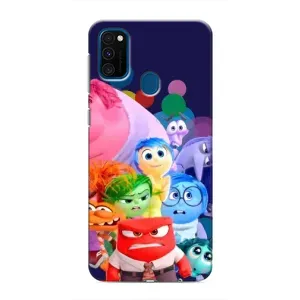 Чохол Головоломка для Samsung Galaxy M30s (M307) - (AlphaPrint) (Герої головоломки)