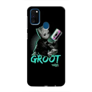 Чехол Супергерои Марвел на Самсунг Галакси М30с (Groot)