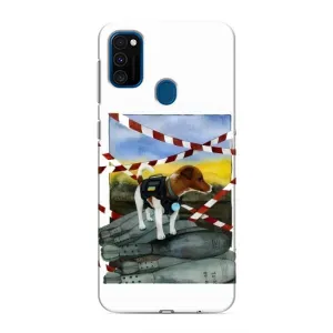 Чехол с принтом Собаки Патрон для Samsung Galaxy M30s (M307) (Храбрый Патрон)