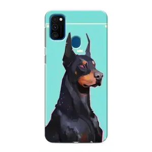 Чехол ДОБЕРМАН для Samsung Galaxy M30s (M307) (Король доберман)