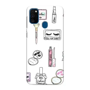 Дівчачий Чохол для Samsung Galaxy M30s (M307) (Косметика)