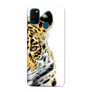Чехлы с изображением разных животных для Samsung Galaxy M30s (M307) (Стильный Леопард)