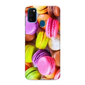 Чохол з зображенням смачної їжі для Samsung Galaxy M30s (M307) (Макаруни)