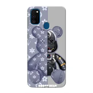 Силіконовий чохол для Samsung Galaxy M30s (M307) (Ведмідь Louis Vuitton)