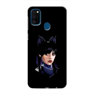 Чохол з картинкою Венсдей на Samsung Galaxy M30s (M307) (Мила Венсдей)