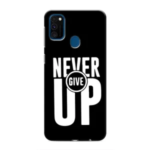 Силіконовый Чохол на Samsung Galaxy M30s (M307) з картинкою НАЙК (Never Give UP)