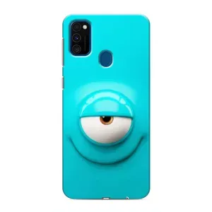 Силиконовые Чехлы (смешные стикеры) для Samsung Galaxy M30s (M307) (Одноглазик)