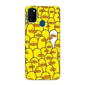 Силиконовый бампер с картинкой животных для Samsung Galaxy M30s (M307) (Особенный)