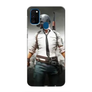 Чохол з картинкою "Герой Pubg" на Samsung Galaxy M30s (M307) (Пабг)