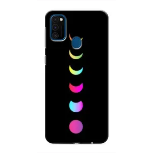Чохол (ТПУ) з планетами на Samsung Galaxy M30s (M307) (Повнолуння)